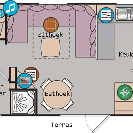 Dağ evi Melrose - Parc Valrose